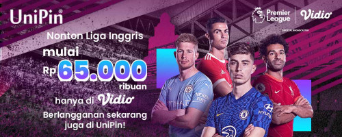 Saksikan Liga Inggris Season 2022- 2023 Hanya di Vidio, Berlangganan Cuma 65ribuan!